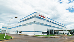 The appearance of Canon Tokki Corporation