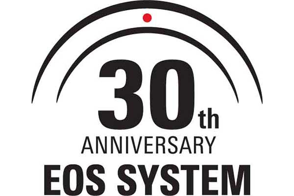 The EOS System 30th anniversary commemorative logo