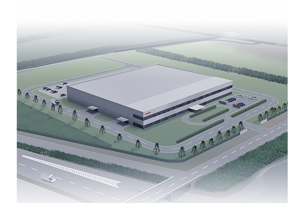 The new Canon Mold plant (CG rendering)