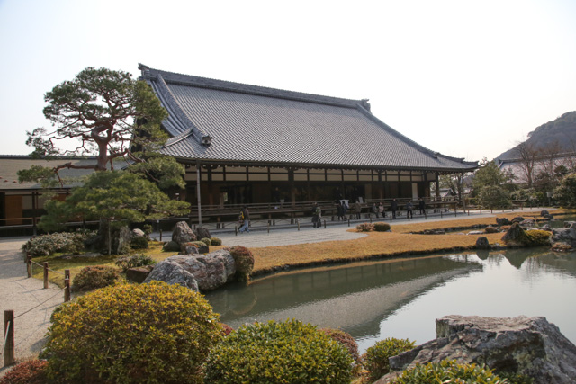 Large abbot's chamber beyond Sogen Pond Garden, a Japanese Site of Special Historic and Scenic Importance