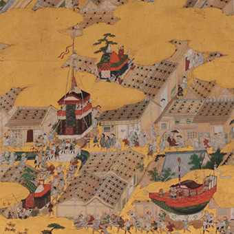 Scenes in and around Kyoto, Uesugi version