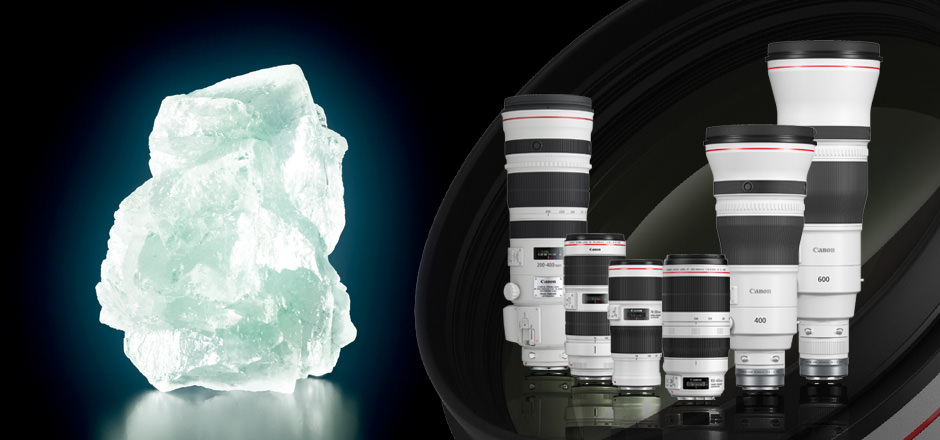 Fluorite lenses: Corrective capabilities beyond the limits of ordinary optical glass