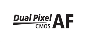 デュアルピクセルCMOS AFのロゴ