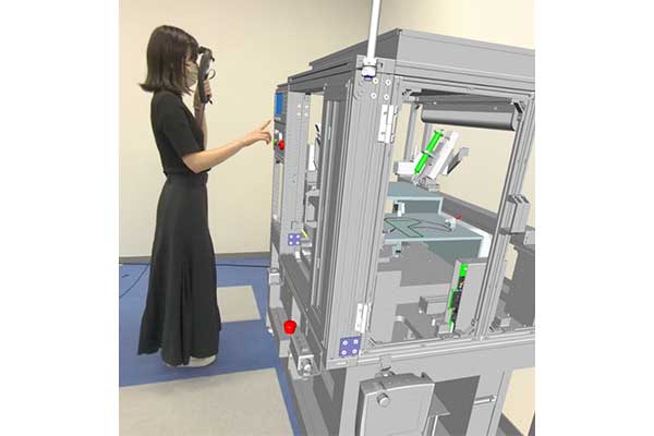 3D CADデータの生産設備データを再現