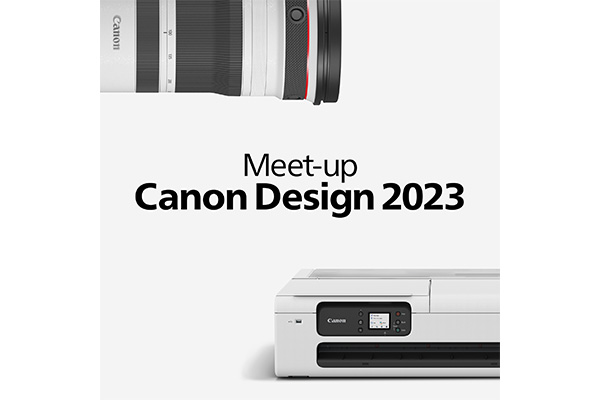 「Meet-up Canon Design 2023」キービジュアル (2)