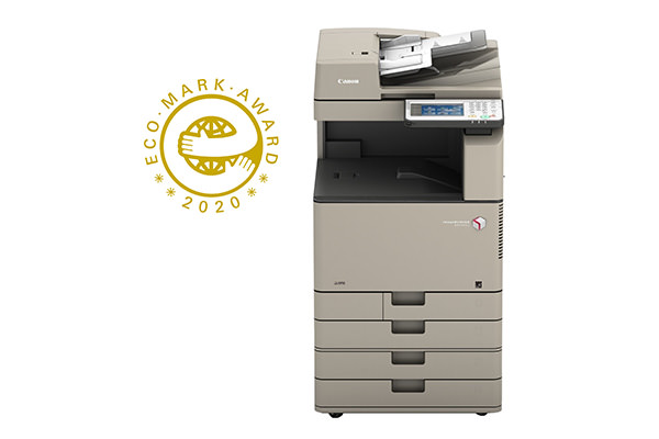 The imageRUNNER ADVANCE C3330F-RG was Received the Distinction of Eco of the Year at the Ecomark Awards 2020 for First Time.