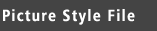 Picture Style File