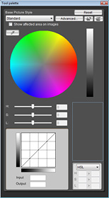 Picture : Tool palette