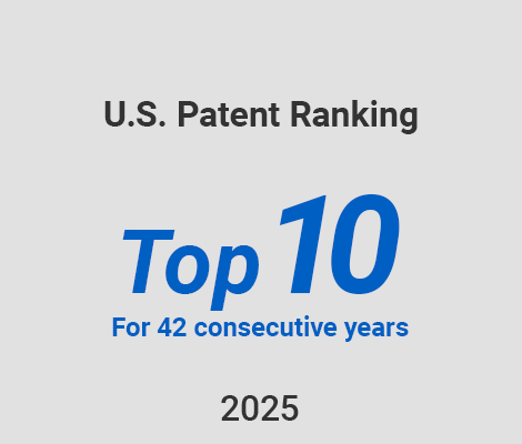 U.S. Patent Ranking Top 10 For 42 consecutive years 2025