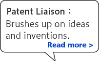 Patent Liaison: Brushes Up on Ideas and Inventions Read more
