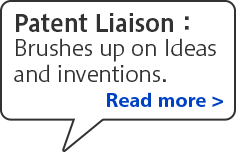 Patent Liaison: Brushes Up on Ideas and Inventions Read more