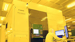 Inside of CANON SEMICONDUCTOR EQUIPMENT INC.