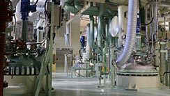 Inside of Fukui Canon Materials Inc.