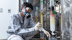 Employees of Fukui Canon Materials Inc.