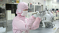 Employees of Oita Canon Materials