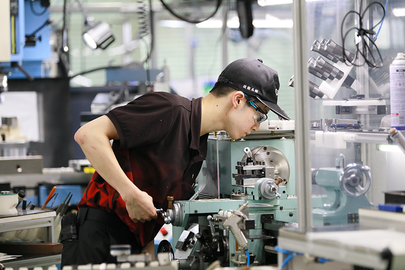 Image of precision machinery assembly