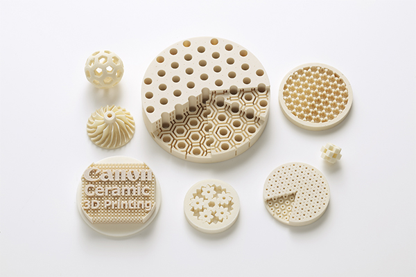 Ceramic parts created using the new technology