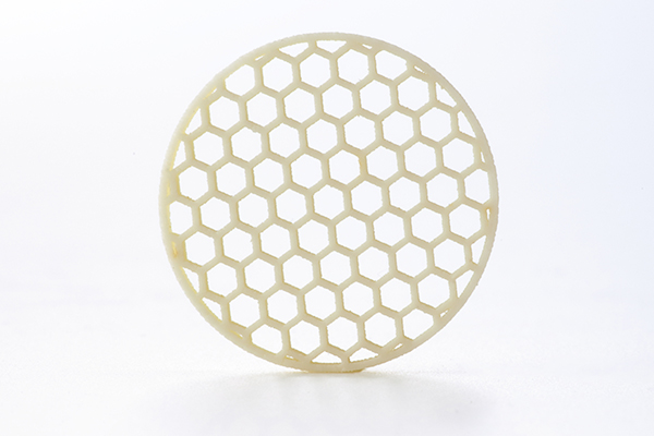 Honeycomb-shaped part