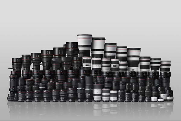 The RF & EF lens series