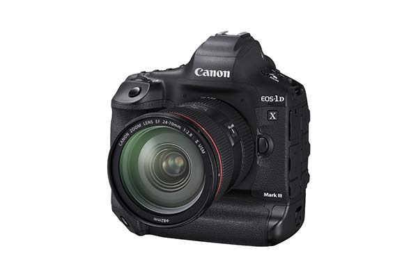 The EOS-1D X Mark III DSLR used by many press photographers
