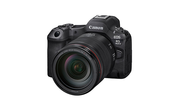 EOS R5 Mark II Pictured with RF24-105mm F4 L IS USM