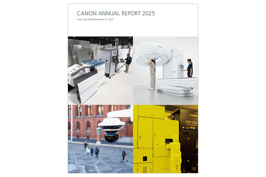 
Canon Annual Report 2025
