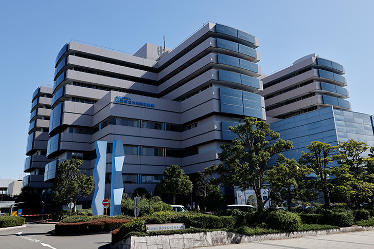 Appearance portrait of Yokohama City University Hospital