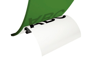 llustration of the electrophotographic process "Transfer."The photosensitive drum is brought into contact with the paper and a positive charge is applied from behind, transferring the toner onto the paper.