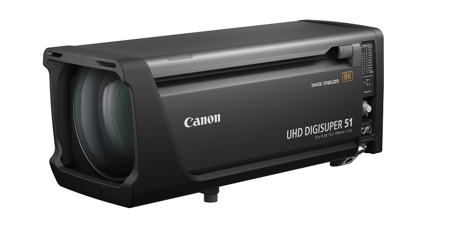 8K-compatible 51x zoom lens