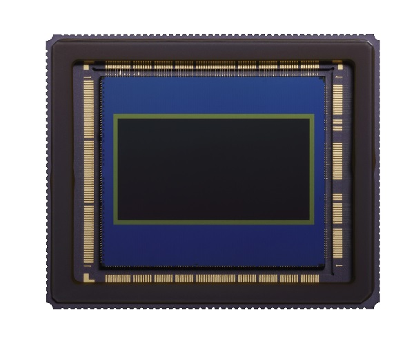 Magnified view of the 4K Super 35mm DGO CMOS sensor