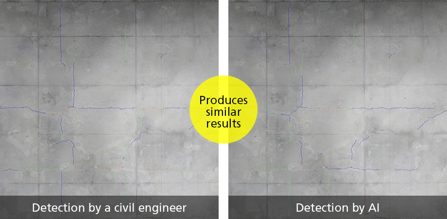 Image comparing detection accuracy