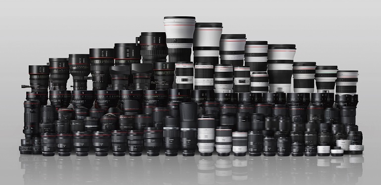 Canon's interchangeable lenses continue to be preferred by photographers around the world for the advanced technologies they incorporated and their groundbreaking imaging performance.