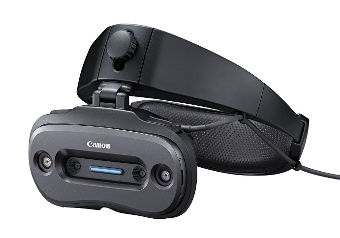Image of Canon's latest HMD MREAL X1