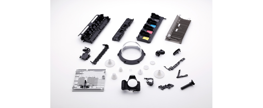 This image shows a precision‑molded plastic component.