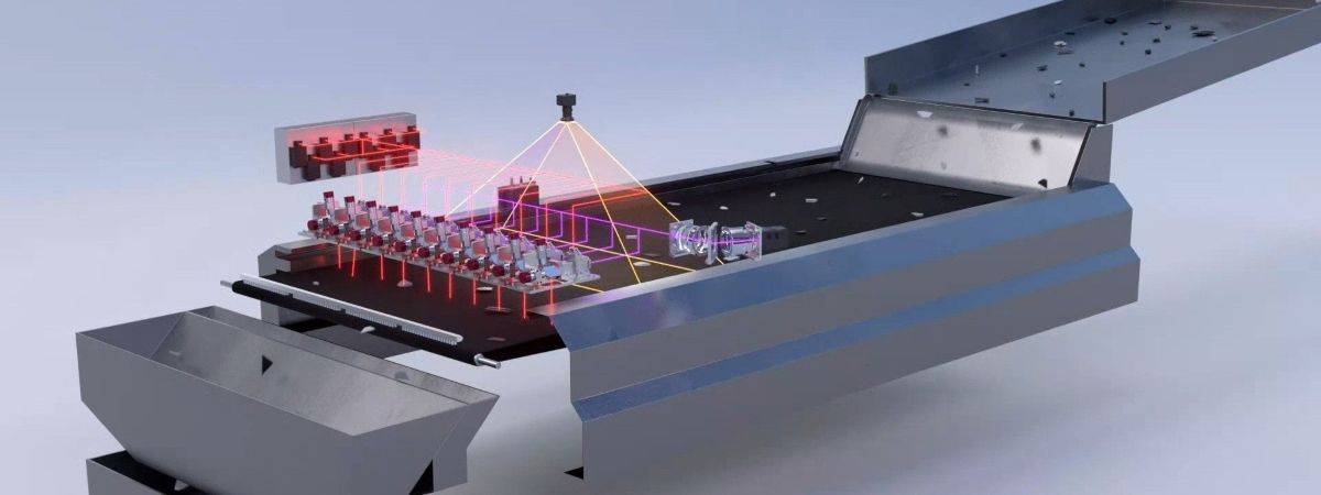 Raman Spectroscopy Technology for Sorting Black Plastic Pieces Main Visual