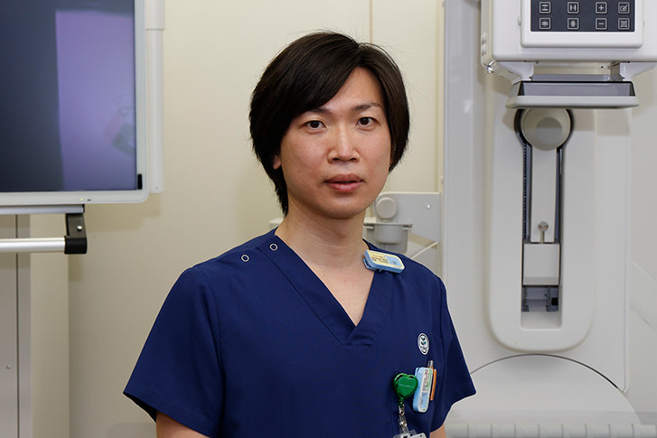 Dr. Michio Nakayama, Chief, Imaging Exam Room, Department of Medical Technology, TYMC