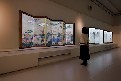 “Through the Four Seasons: High-Resolution Facsimiles of Folding Screens” Exhibition