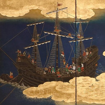 Namban Ship and Chinese Junk