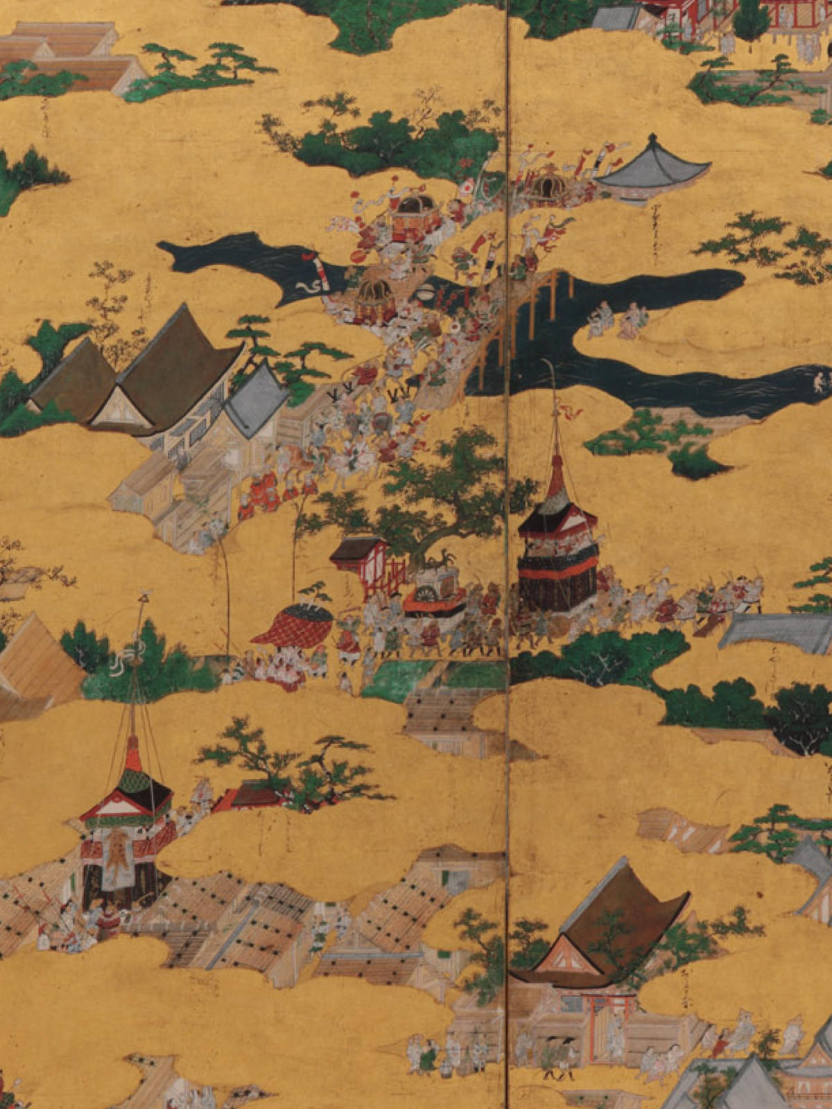 Scenes in and around Kyoto, Uesugi version