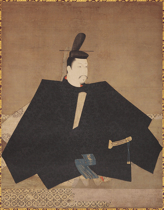 Three Portraits of the Jingoji / Attributed to Fujiwara Takanobu