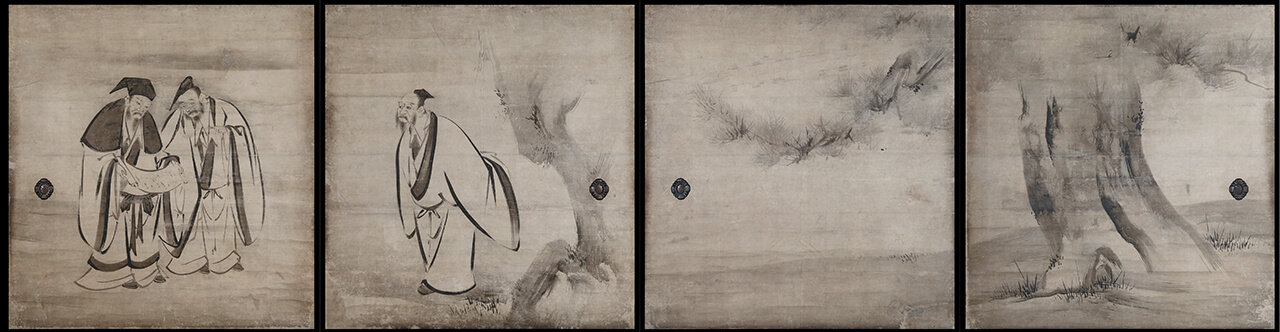 Seven Sages in a Bamboo Grove/ Kaiho Yusho