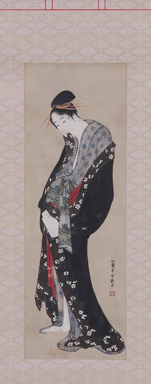 「Courtesan」 Katsushika Hokusai