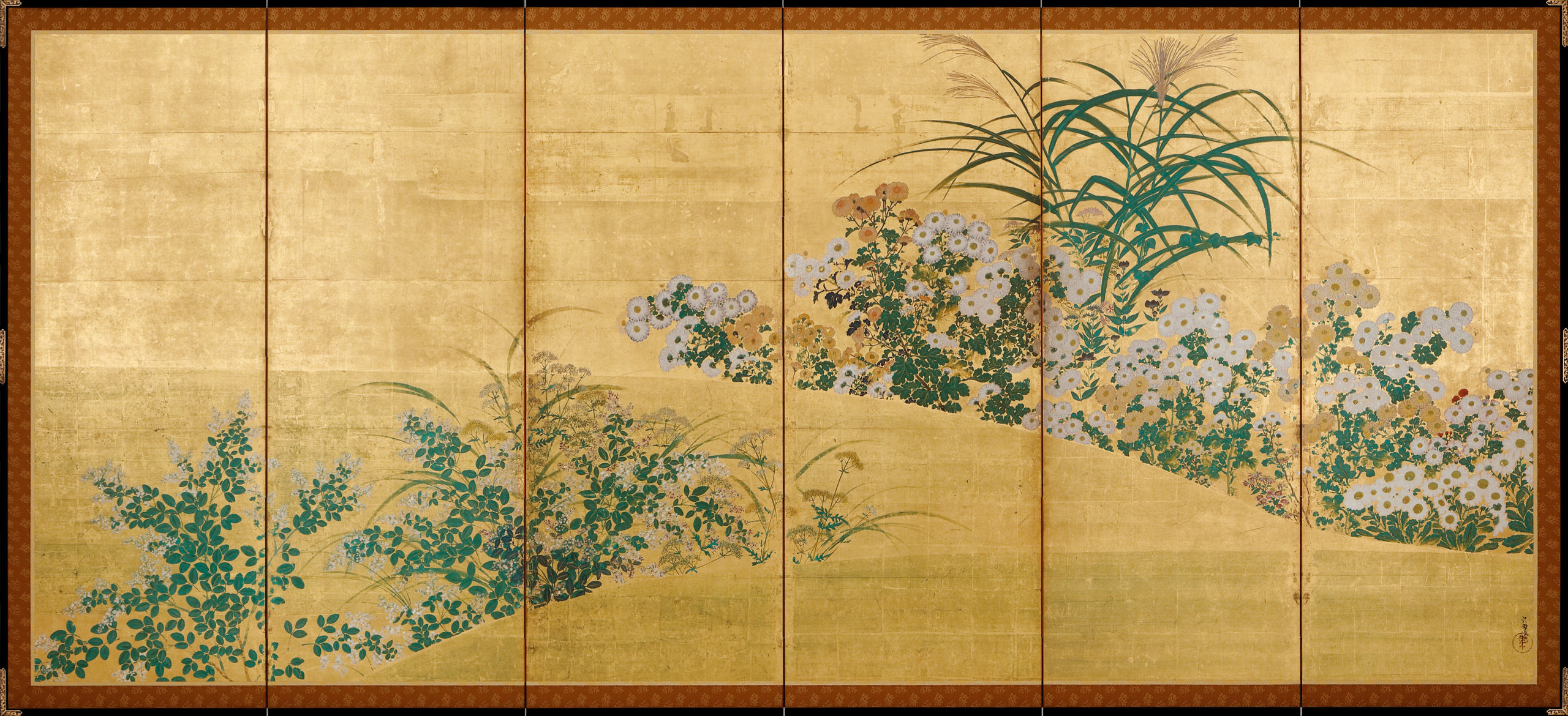 Autumn Grasses right screen