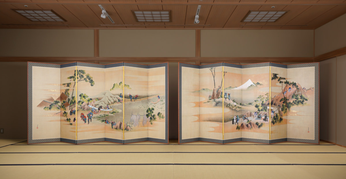 Country Scenes and Mount Fuji