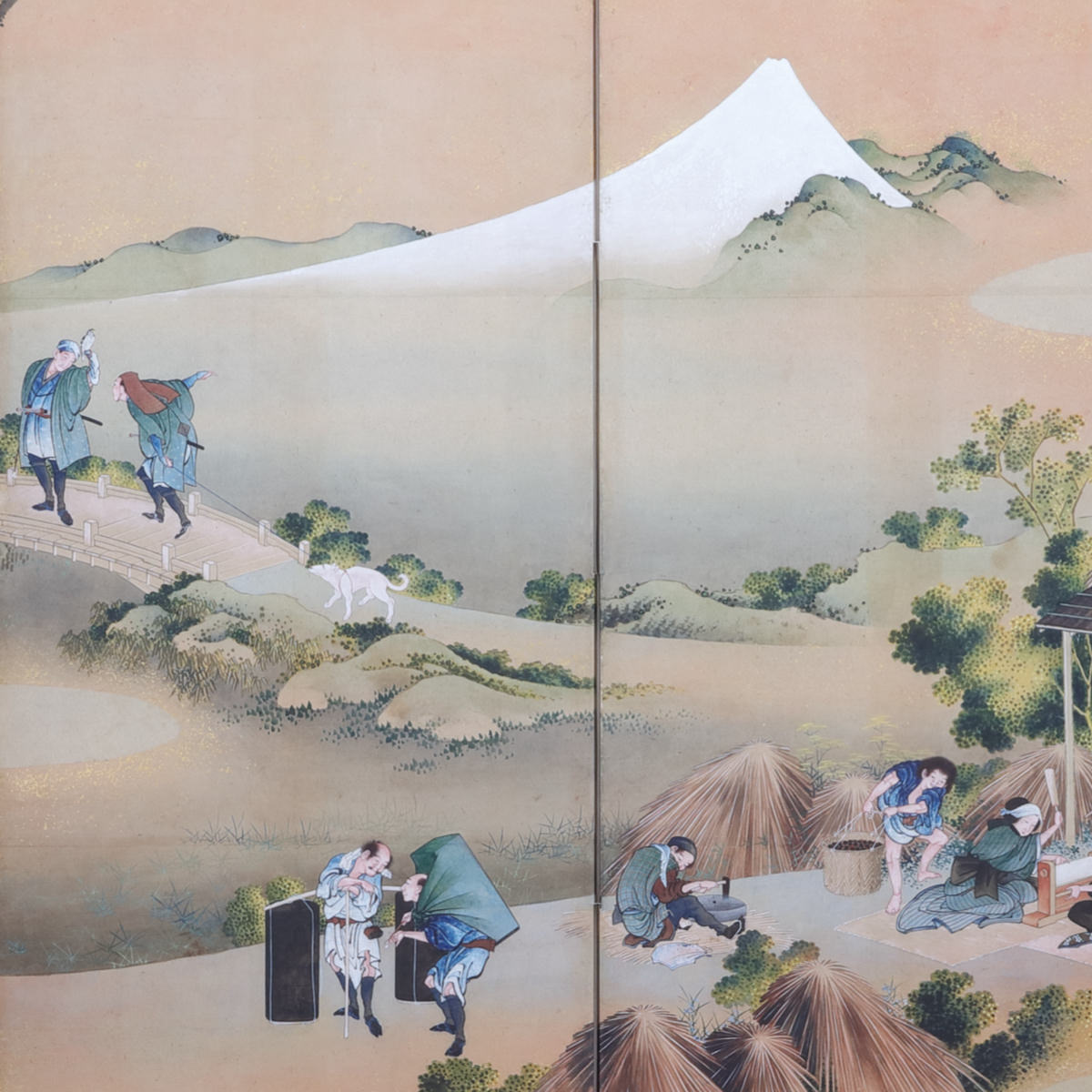 Country Scenes and Mount Fuji