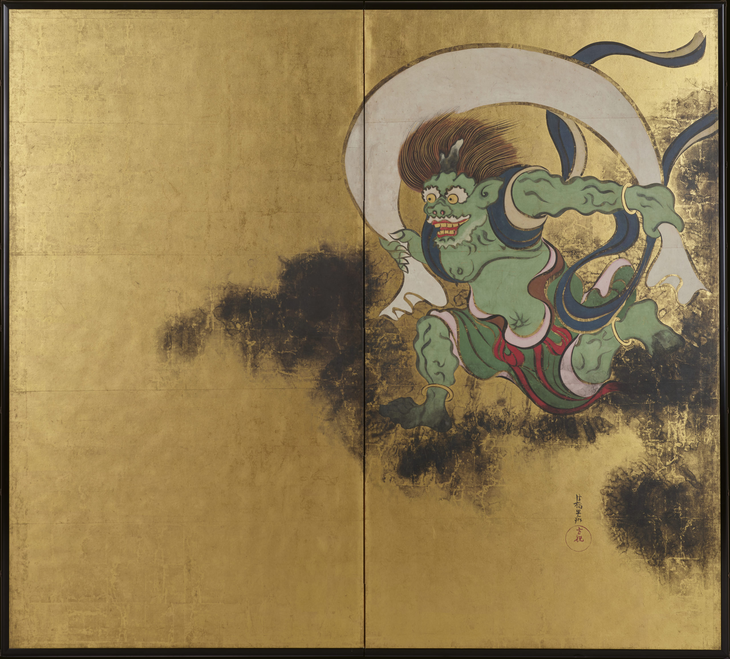 Wind God and Thunder God / Flowering Plants of Summer and Autumn 02