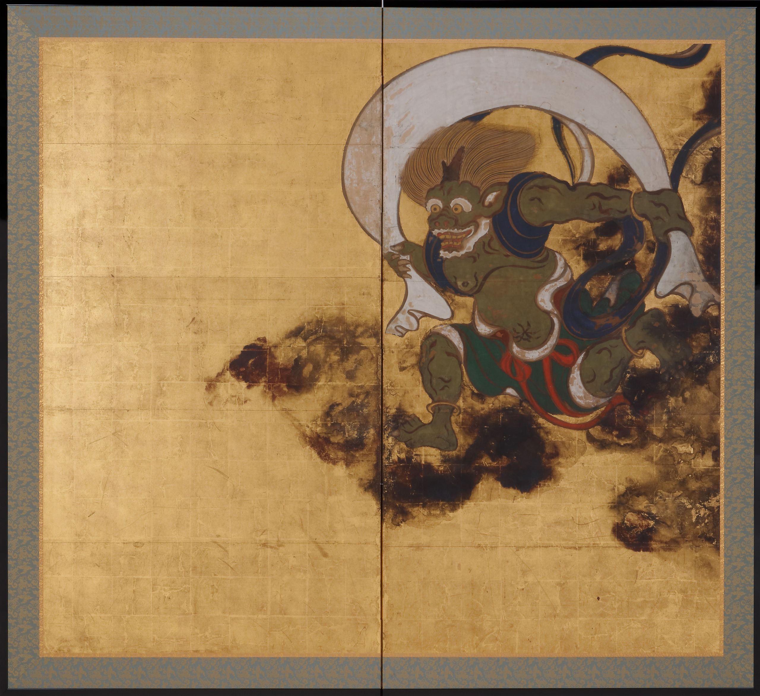 The Wind and Thunder Gods right screen