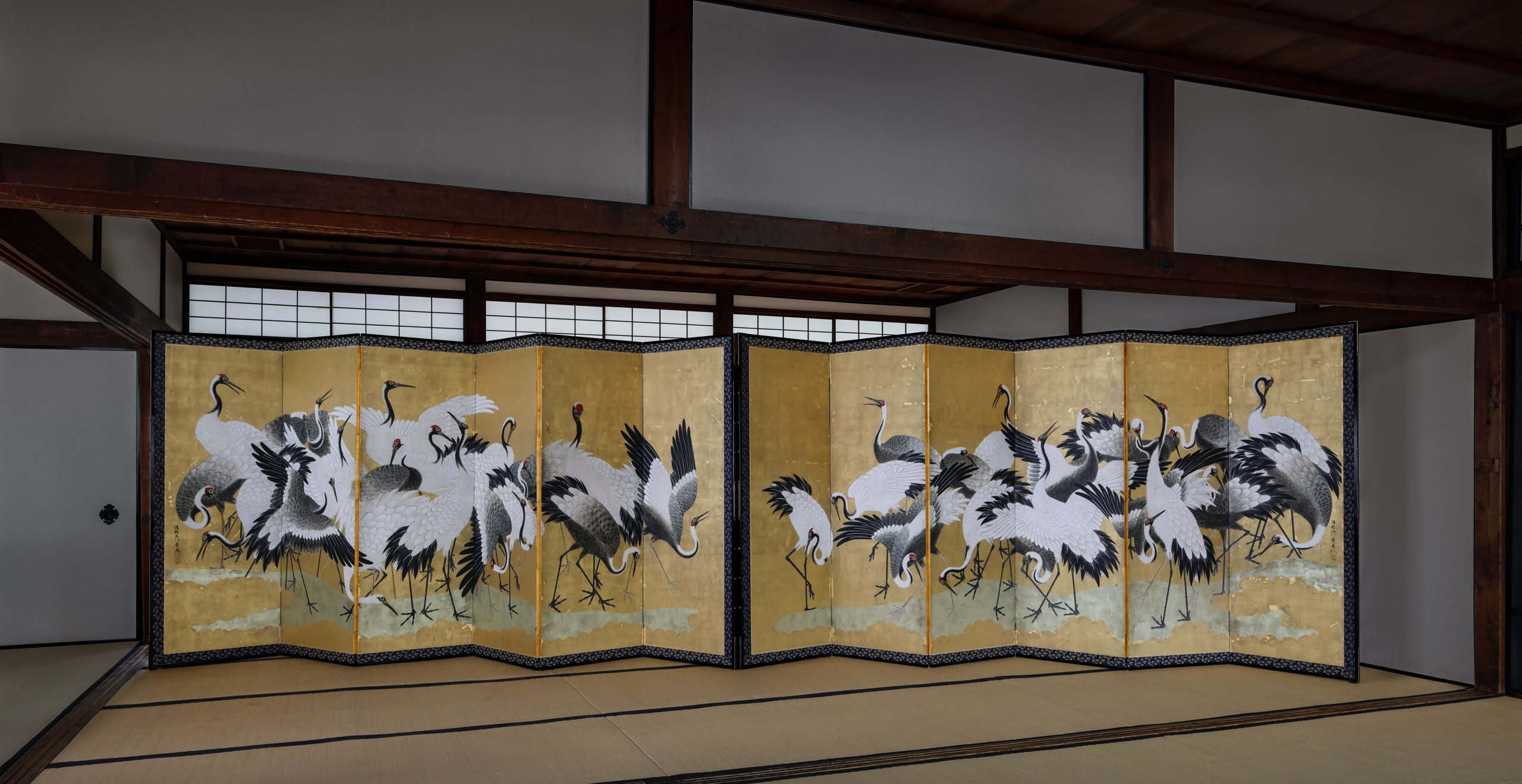 Flock of Cranes exhibition