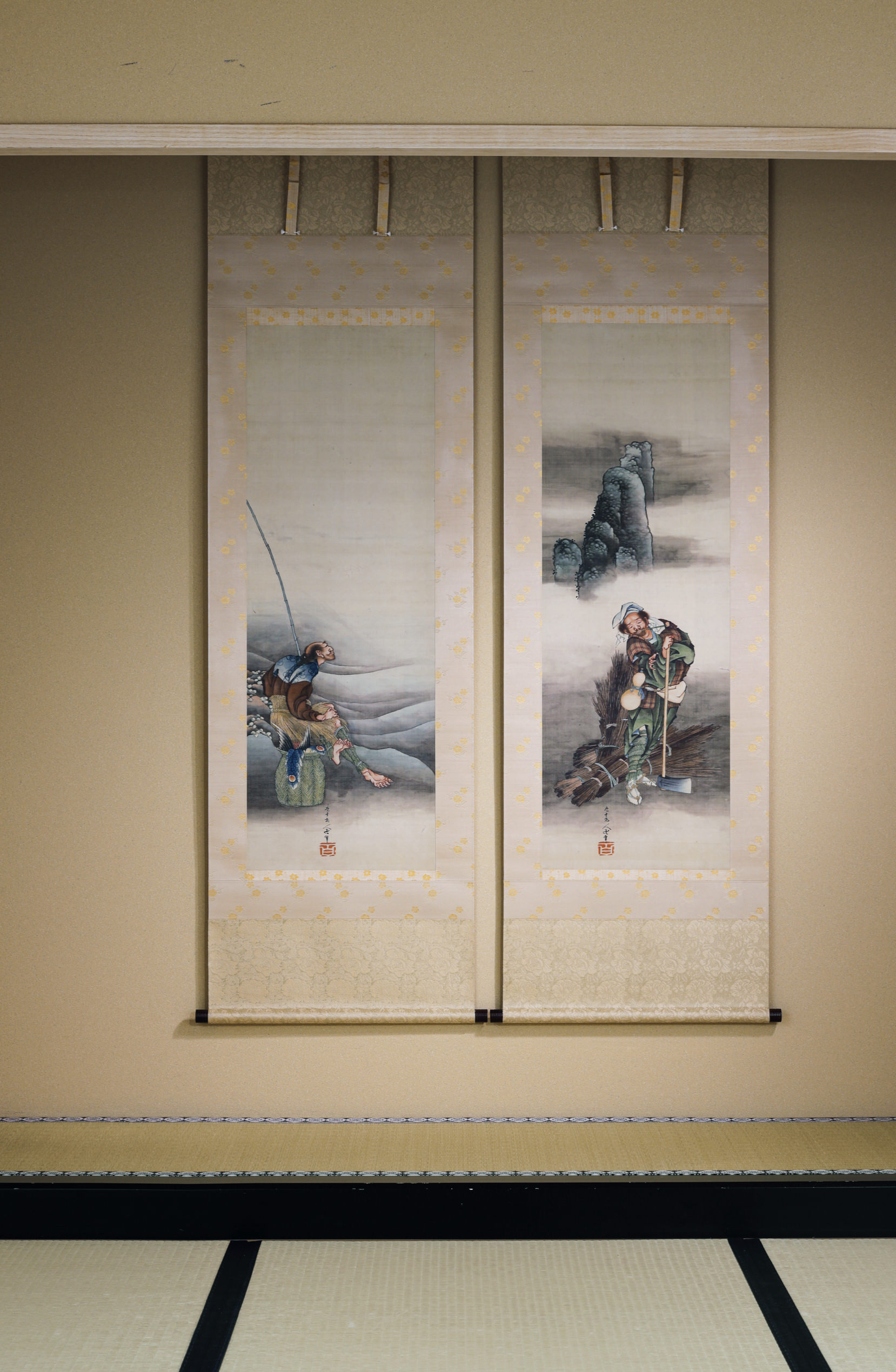 Fisherman and Woodcutter exhibition