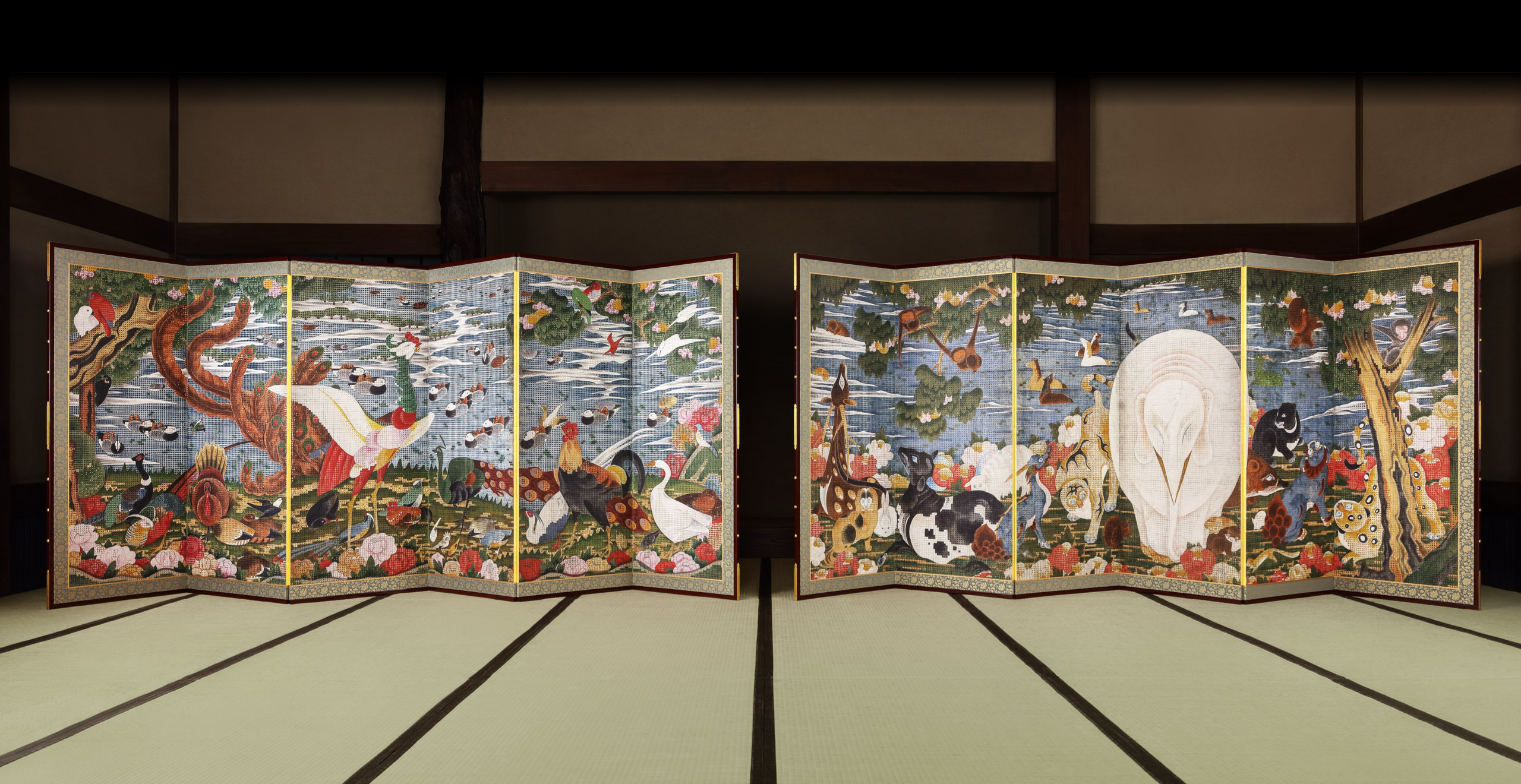 Birds and Animals in the Flower Garden exhibition